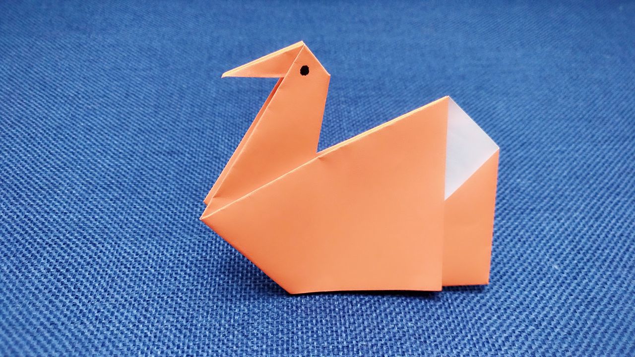 折纸小鸭子轻松好学