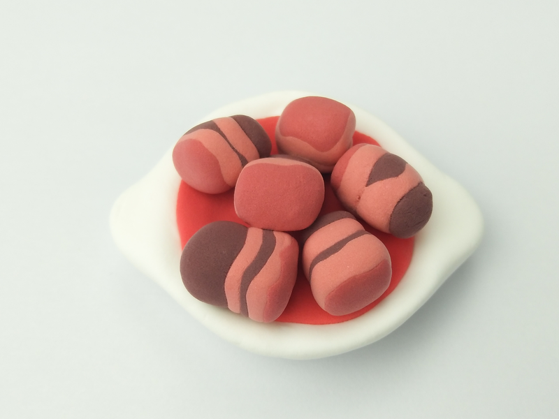 「手工」超轻粘土 红烧肉 简单几步就学会