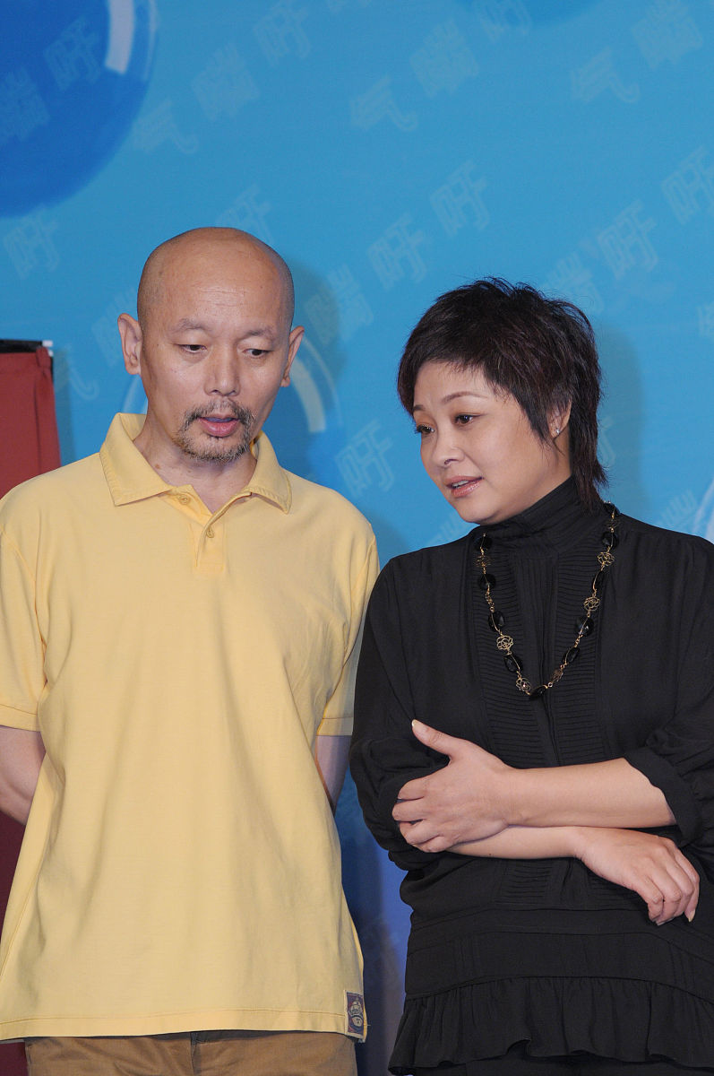 2009年7月1日,北京,电影《气喘吁吁》海报揭幕及官网启动仪式正式举办