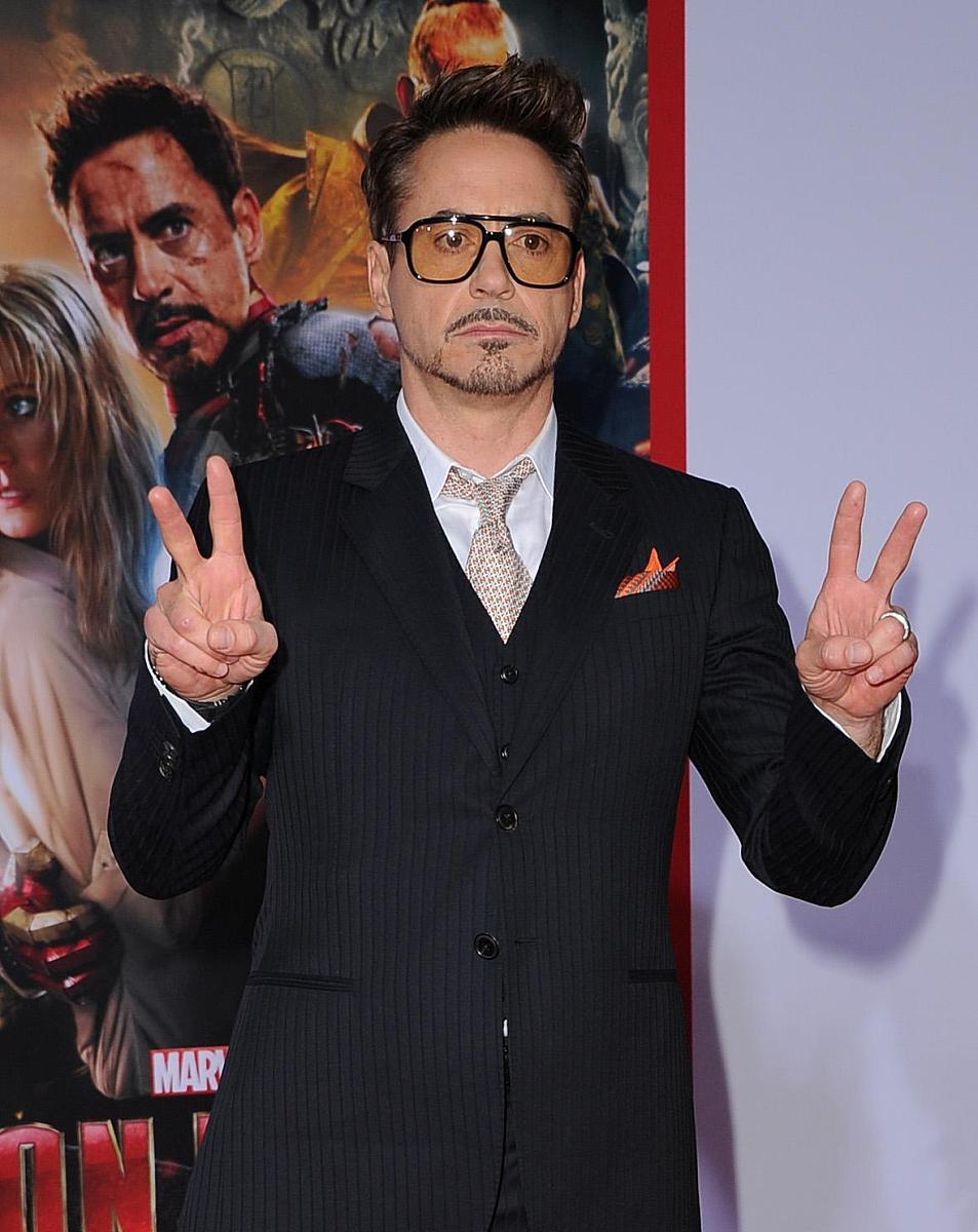20123年4月25日讯,洛杉矶,当地时间4月24日,电影《钢铁侠3》(iron man