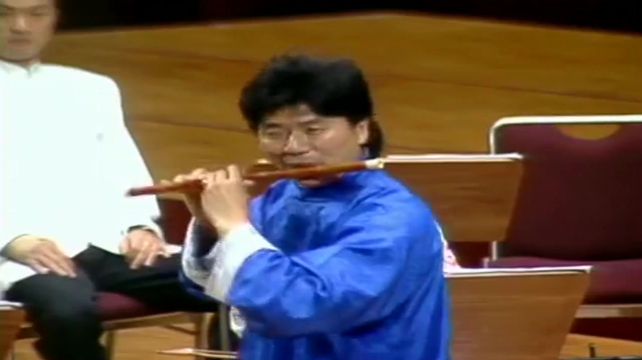 大师俞逊发竹笛演奏《卖菜》,真正的鬼才演奏家,可惜天妒英才
