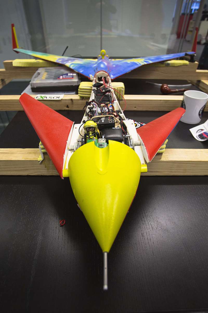 当地时间2014年10月10日,英国伦敦,世界首个3d打印的火箭动力航天飞机