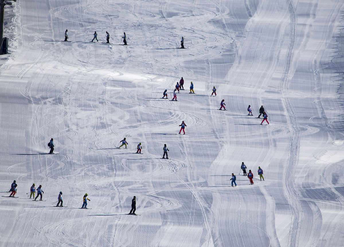 寒假滑雪趣事1000字