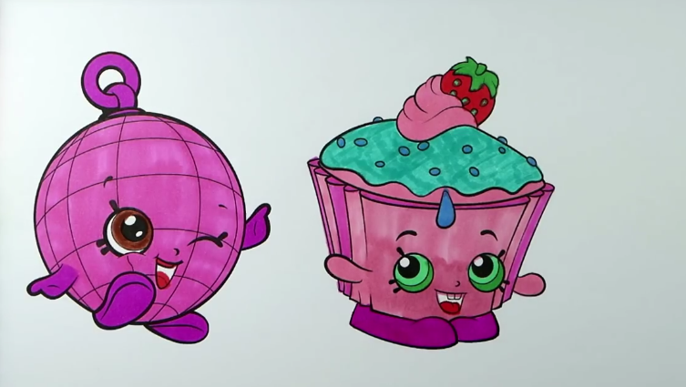 宝宝蛋糕美食巴士简笔画儿歌