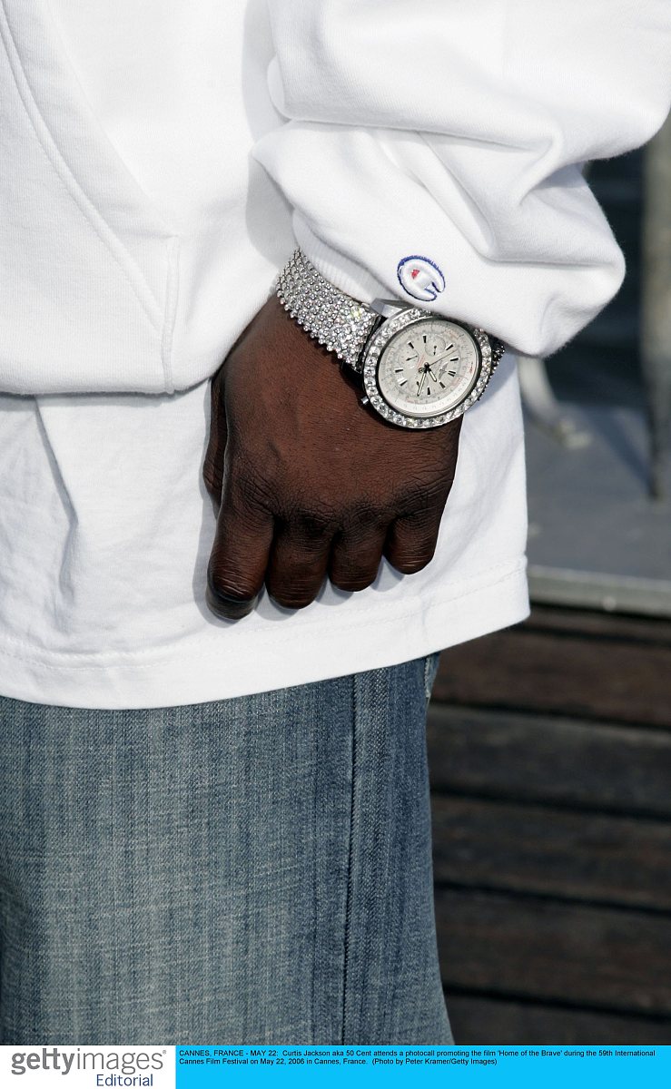 cannes, france - may 22:  curtis jackson aka 50 cent attends a p