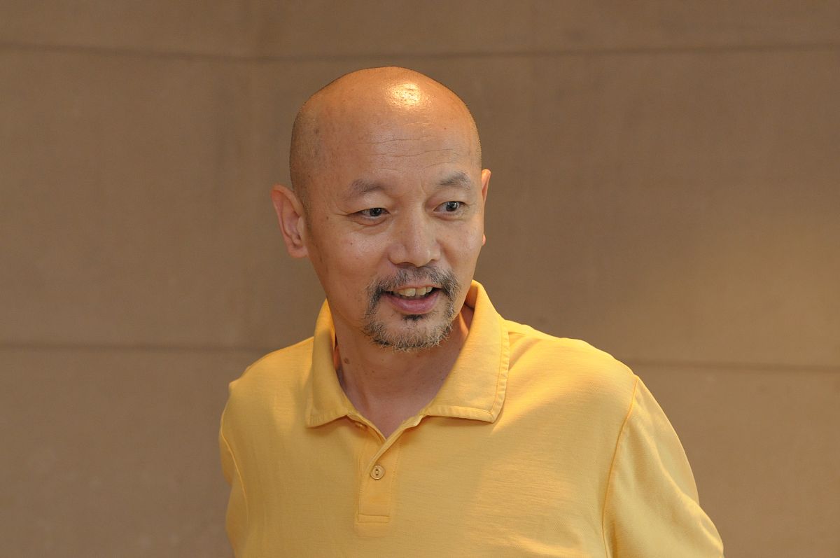 2009年7月1日,北京,电影《气喘吁吁》海报揭幕及官网启动仪式正式举办