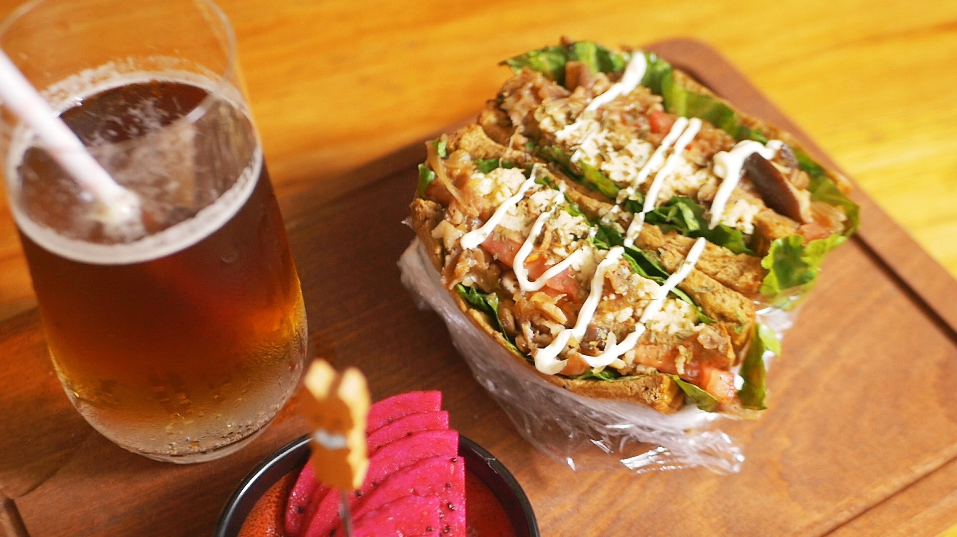 10点中吃的饭叫什么?简单又奢华牛丼鸡蛋三明治,早午餐必备~