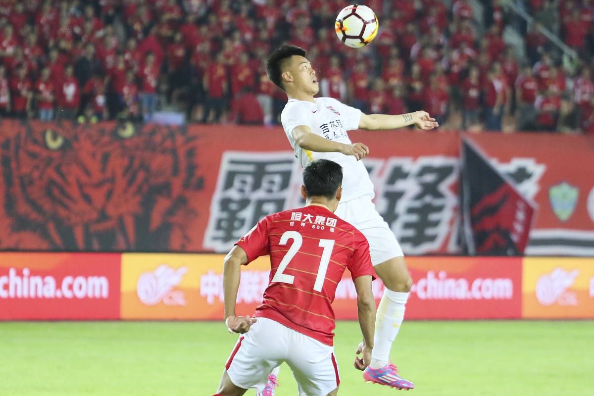 2018中超次轮:广州恒大淘宝5-0长春亚泰