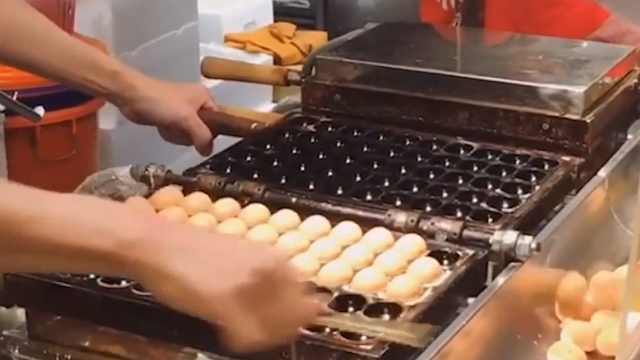 极品美食,往外飞的海绵蛋糕