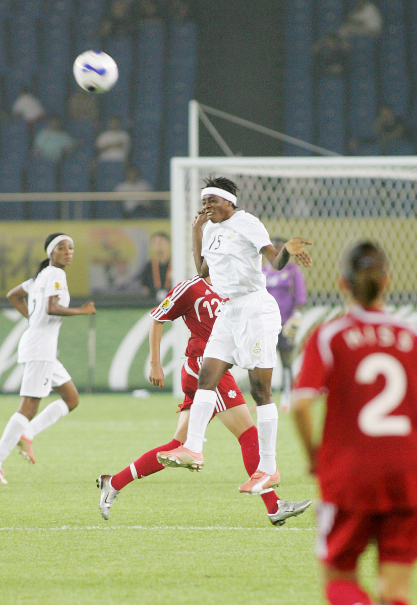 2007年9月15日,中国浙江杭州,2007女足世界杯c组小组赛,加拿大国家女