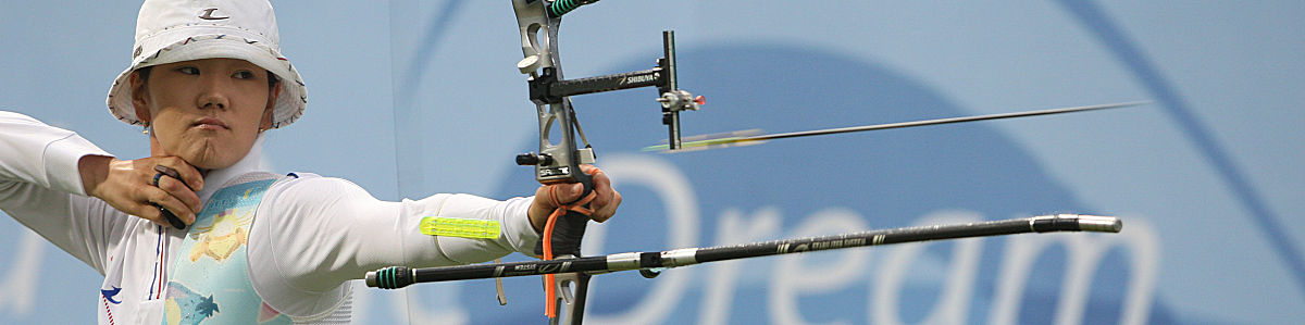 2008年8月10日,奥林匹克公园射箭场,08奥运射箭女子团体赛,韩国实现六