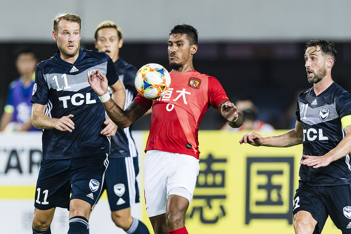 2019年4月10日,广东广州,2019亚冠小组赛f组,广州恒大淘宝4-0墨尔本胜
