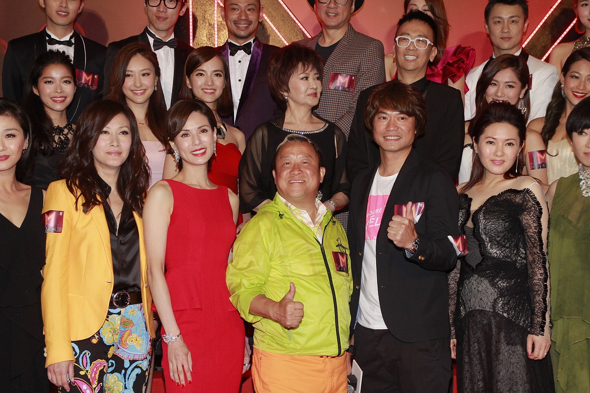 2014年4月19日,香港,无线剧集《女人俱乐部》的m club首映会.***_***