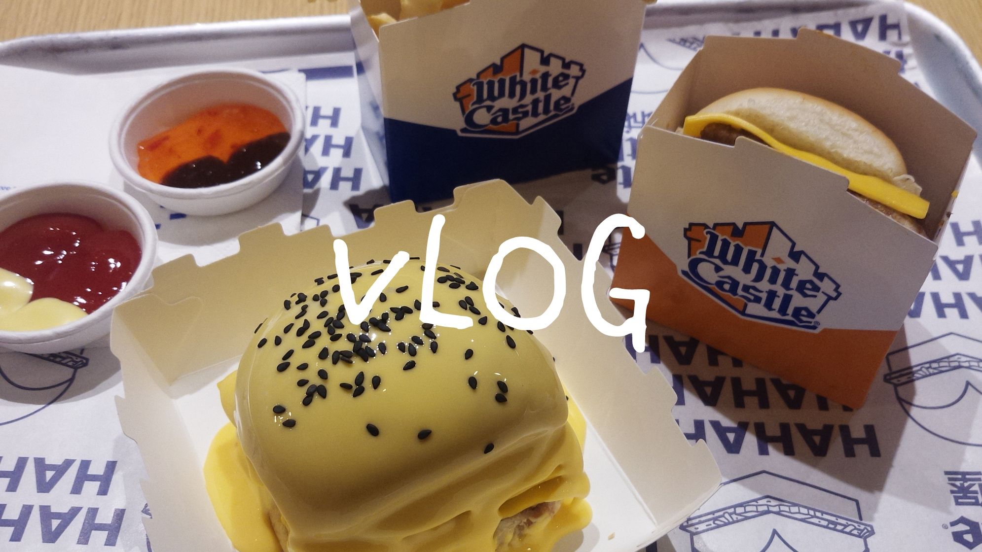 ivi | 探店VLOG / White castle白色城堡汉堡店