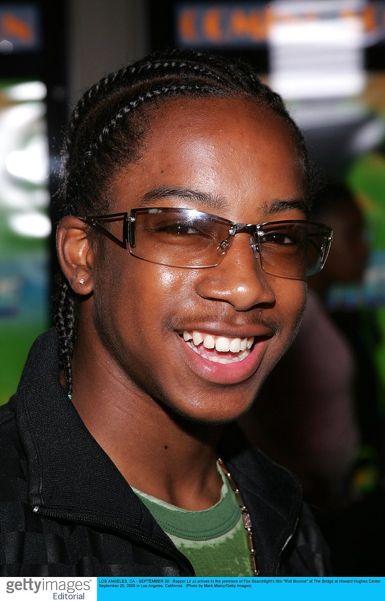 2005年9月20日,美国洛衫机,演员,说唱歌手bow wow(左)与制作人jermain