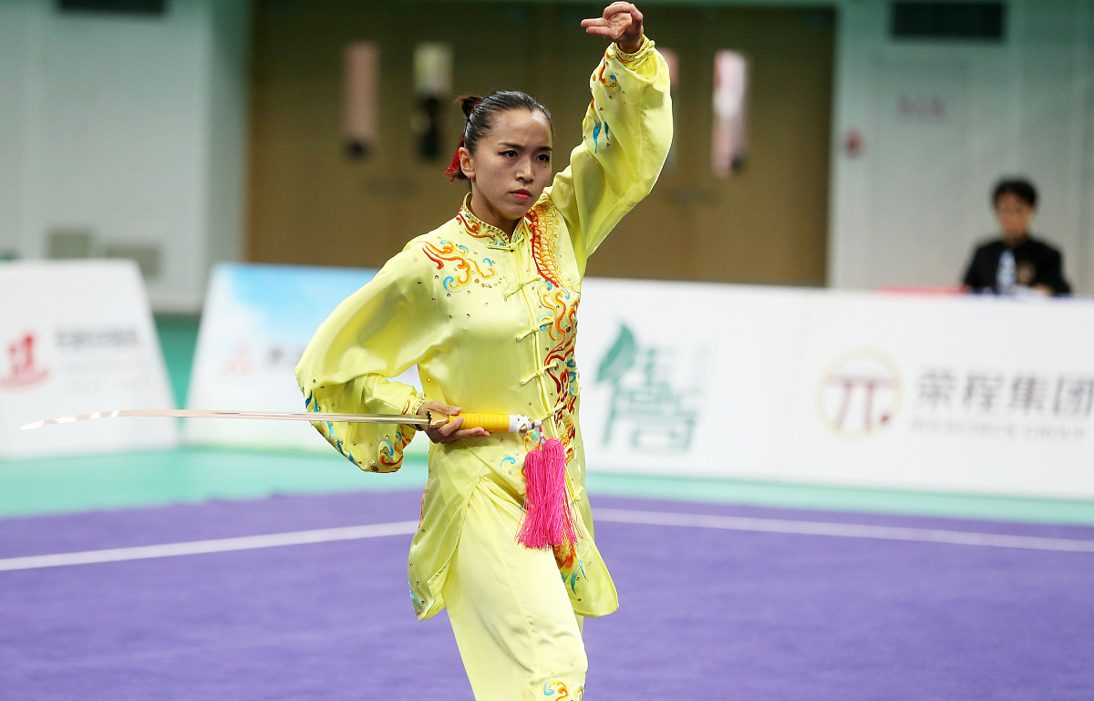 42式太极剑背向口令