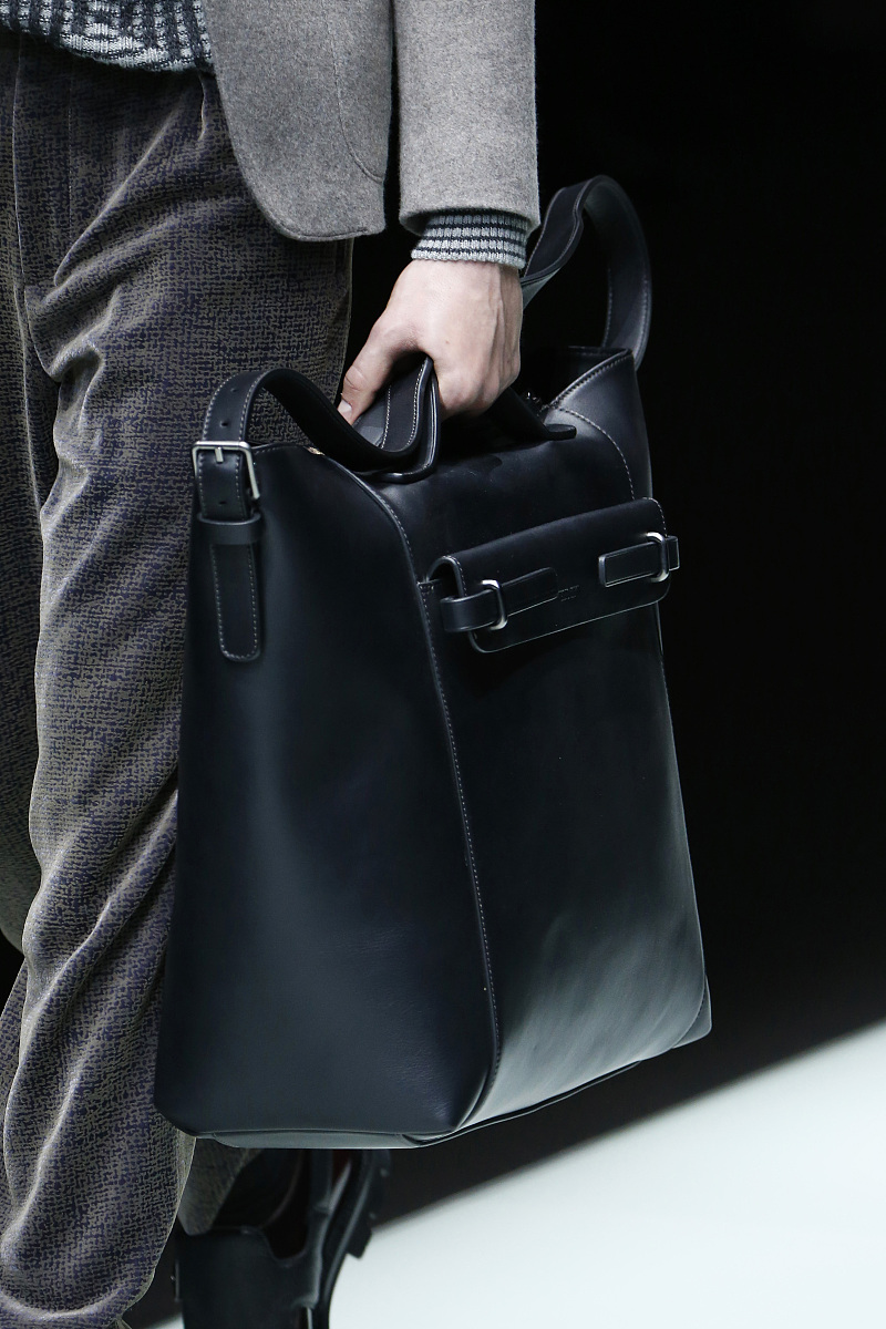 2018秋冬米兰男装周:giorgio armani 品牌秀场