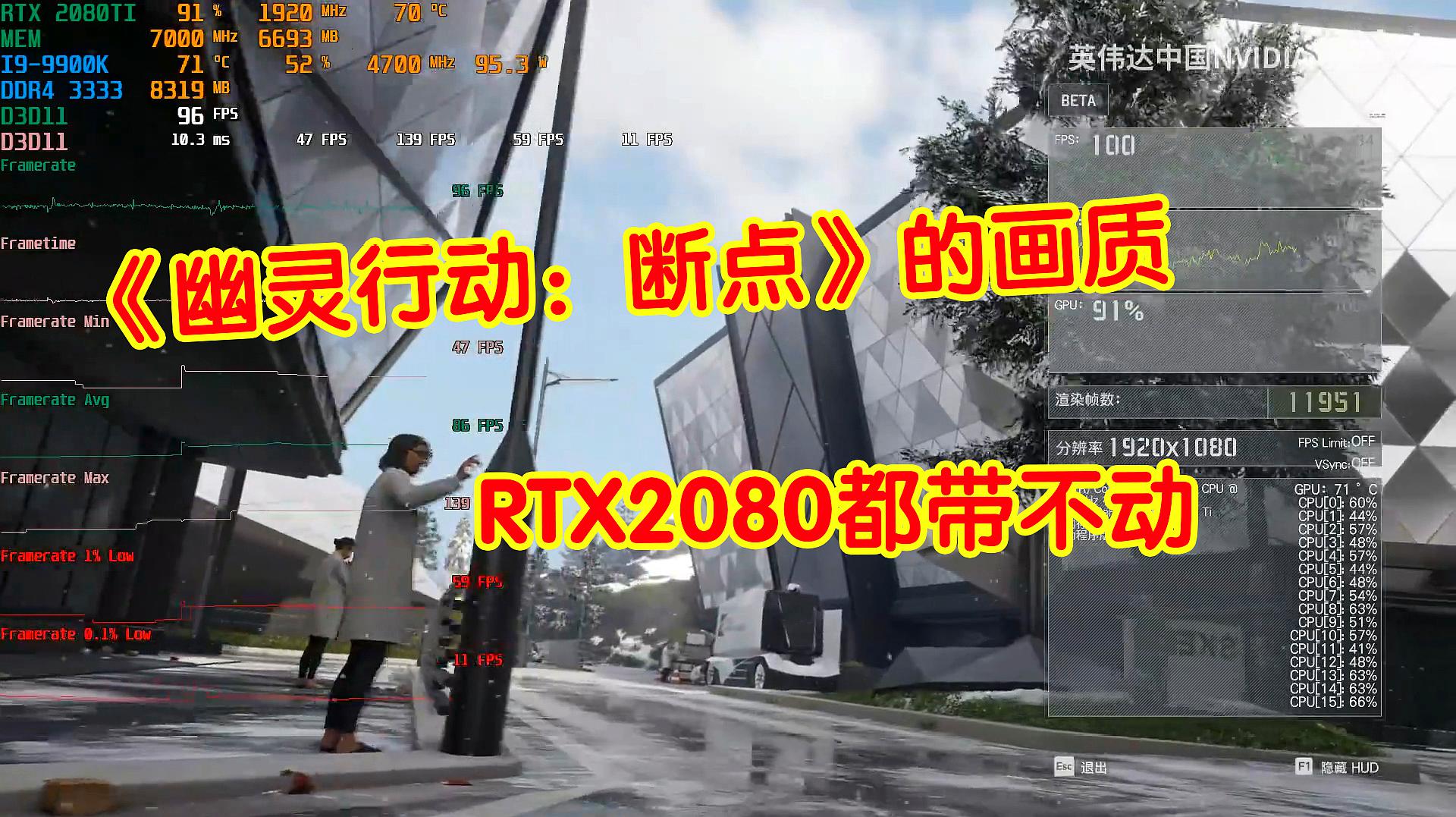 [图]《幽灵行动:断点》的画质有多高,RTX2080都带不动,不愧是育碧