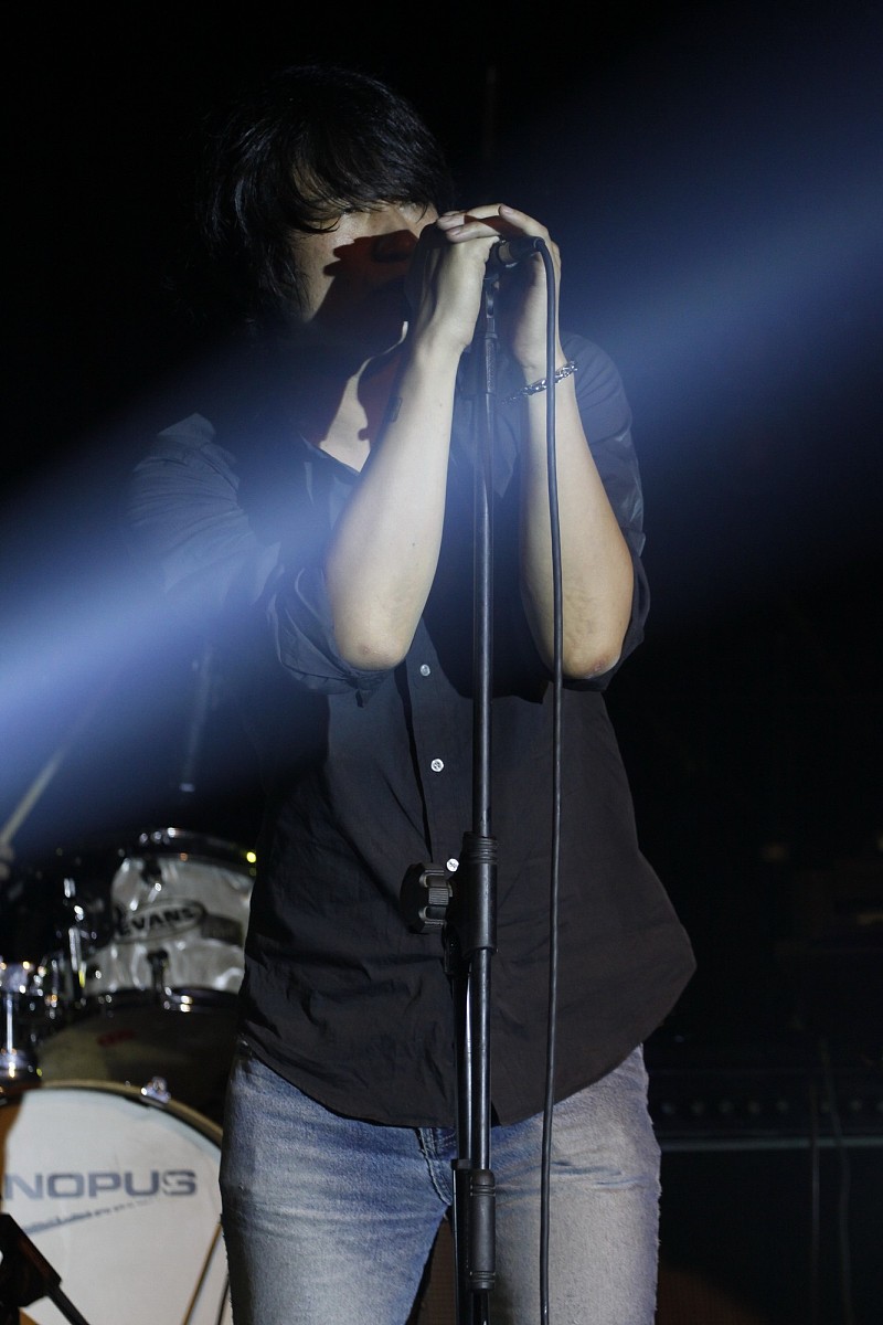 2011年7月31日,北京,由某牌子啤酒主办的"虎啤跨艺界乐队龙虎榜"第二