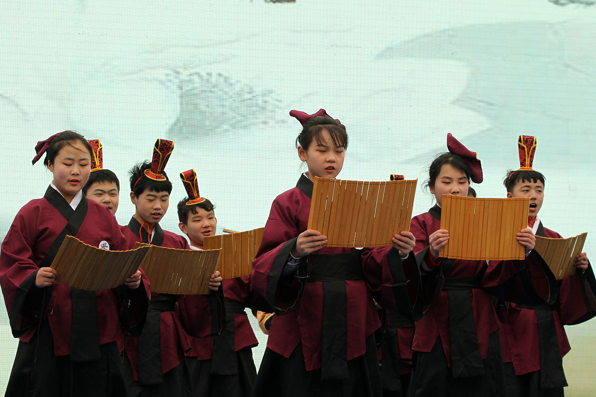 2019年4月9日,河南许昌,许昌第十三届三国文化旅游周建安区分会场暨建