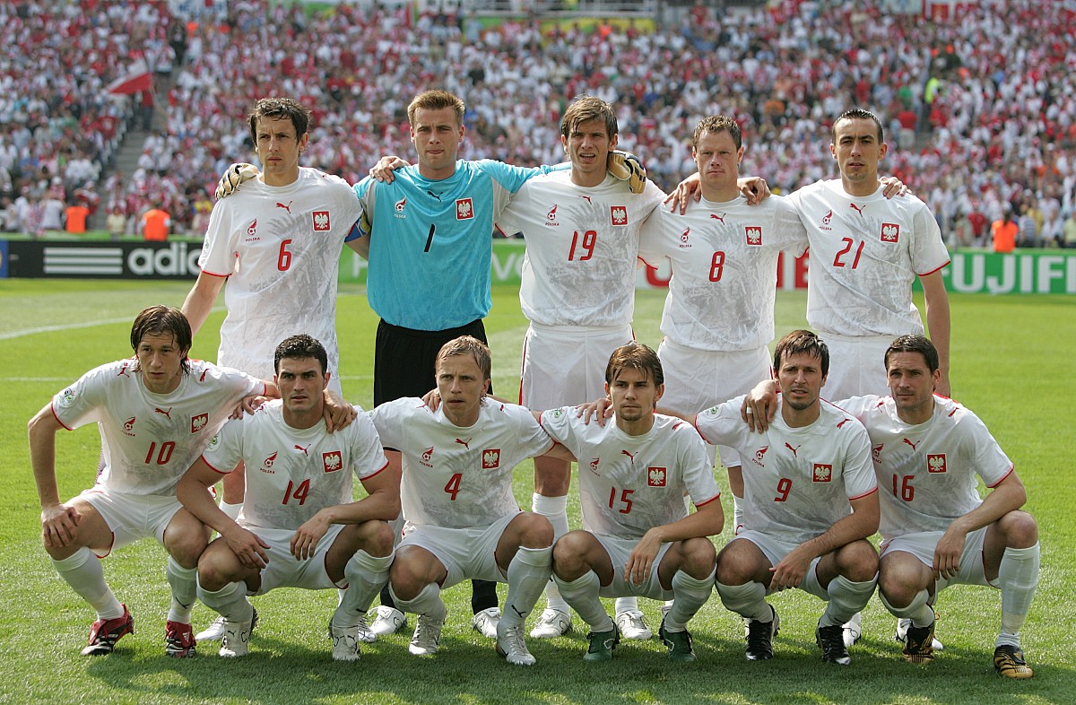 2006年6月20日,世界杯a组比赛,波兰2-1战胜哥斯达黎加.波兰队首发阵容