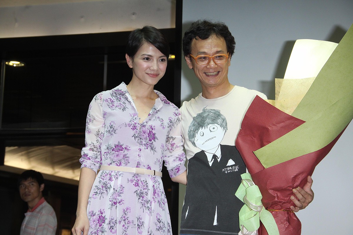 2012年5月27日,台北,《脚趾上的星光》电影小说发表会.***_***李心洁 