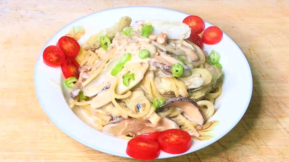 60秒学海鲜意大利面,换种做法在家吃西式意面,简单易学,收藏