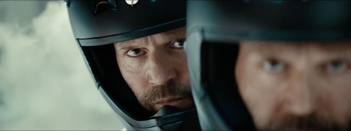 日前,美国洛杉矶,杰森·斯坦森(jason statham)拍摄<strong>广告</strong>.