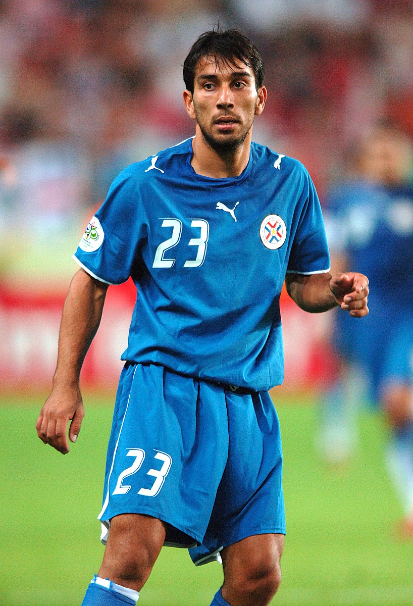 2006年6月20日,世界杯b组,巴拉圭2-0击败特立尼达和多巴哥.奎瓦斯  ne
