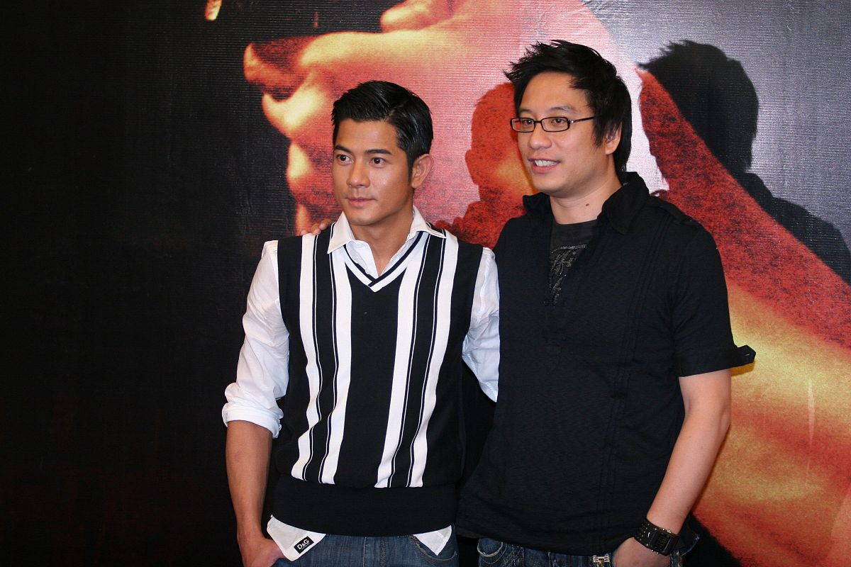 2007年9月25日,北京,电影《c+侦探》北京记者会举行.郭富城  导演彭顺