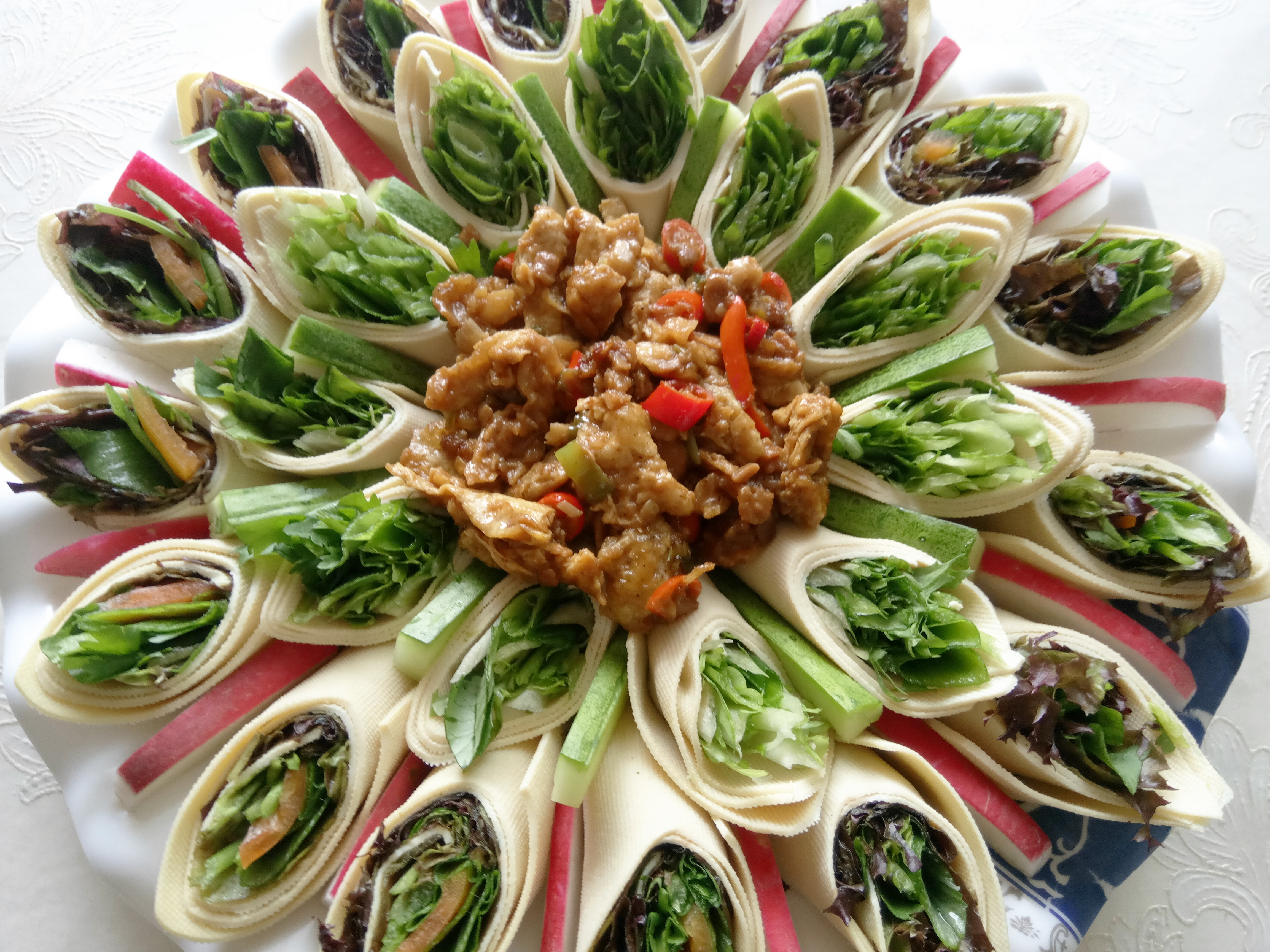 大鱼大肉吃油腻了,这款清淡卫生的蘸酱菜试一下吧