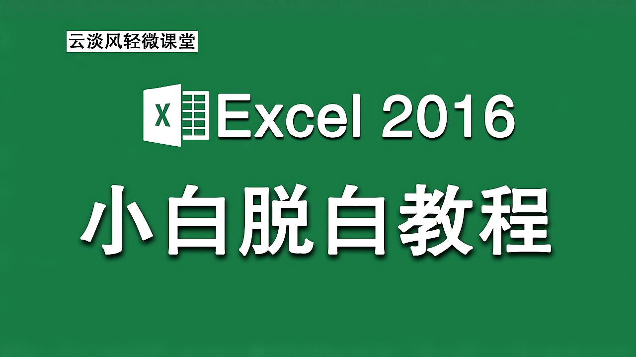 [图]Excel 2016 小白蜕变教程 第3讲 自定义功能区与快速访问工具栏