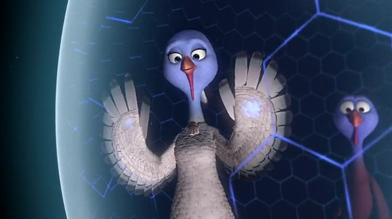 火鸡总动员:瑞基带珍珠坐飞船,领略壮观景象!