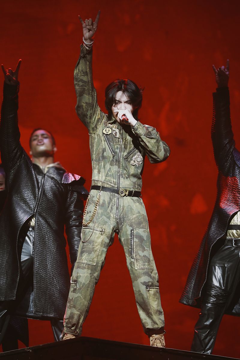2019年5月25日,重庆,吴亦凡天地东西alive tour演唱会.吴亦凡