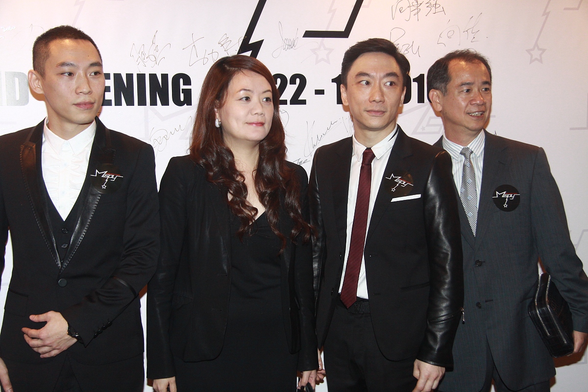 2010年11月22日,香港,明星出席 《m.spy model agency开幕礼》活动.**