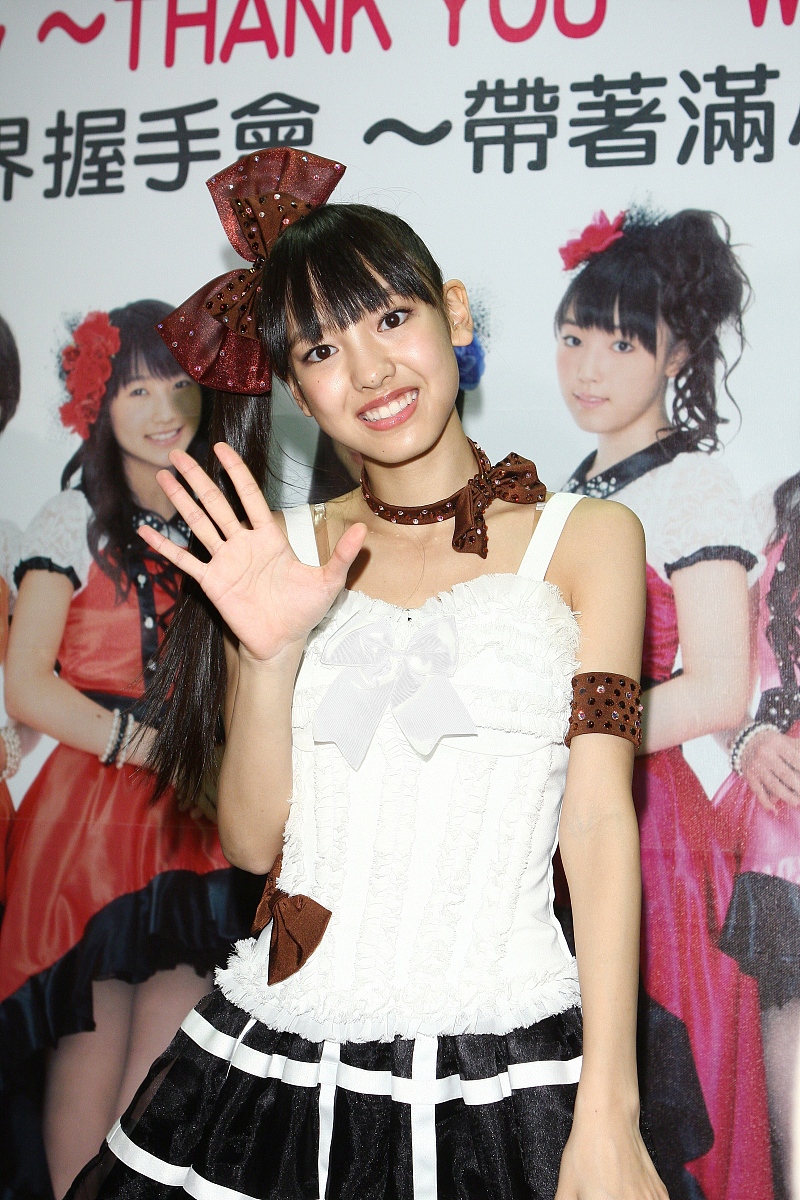 2012年10月15日,台北,日本国民偶像团体早安少女组亚洲巡回世界握手会