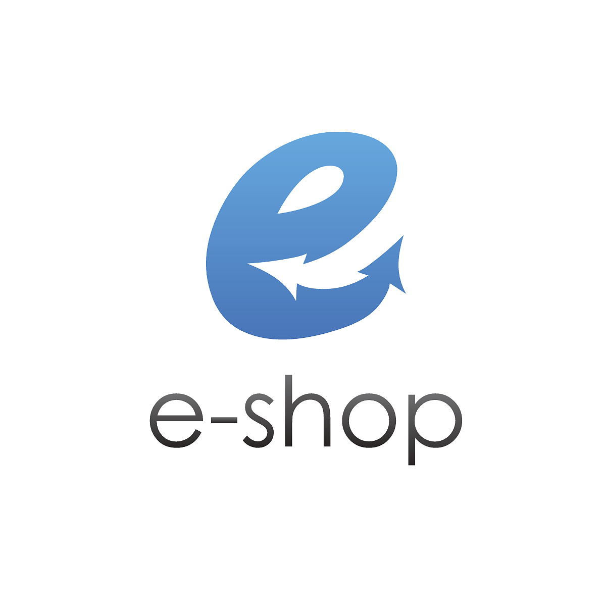 <strong>e</strong> shop vector design template