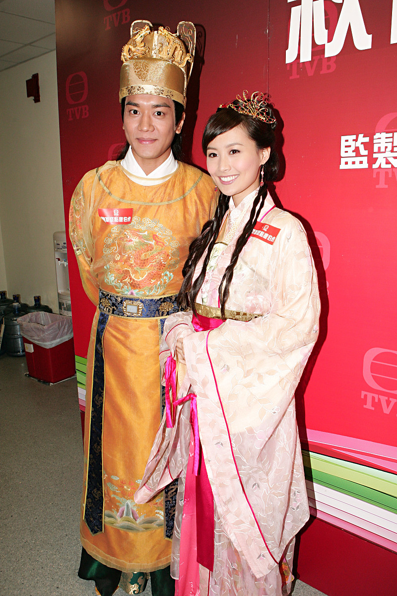 2008年10月15日,香港,20集搞笑古装剧《秋香怒点唐伯虎》试造型.陈法
