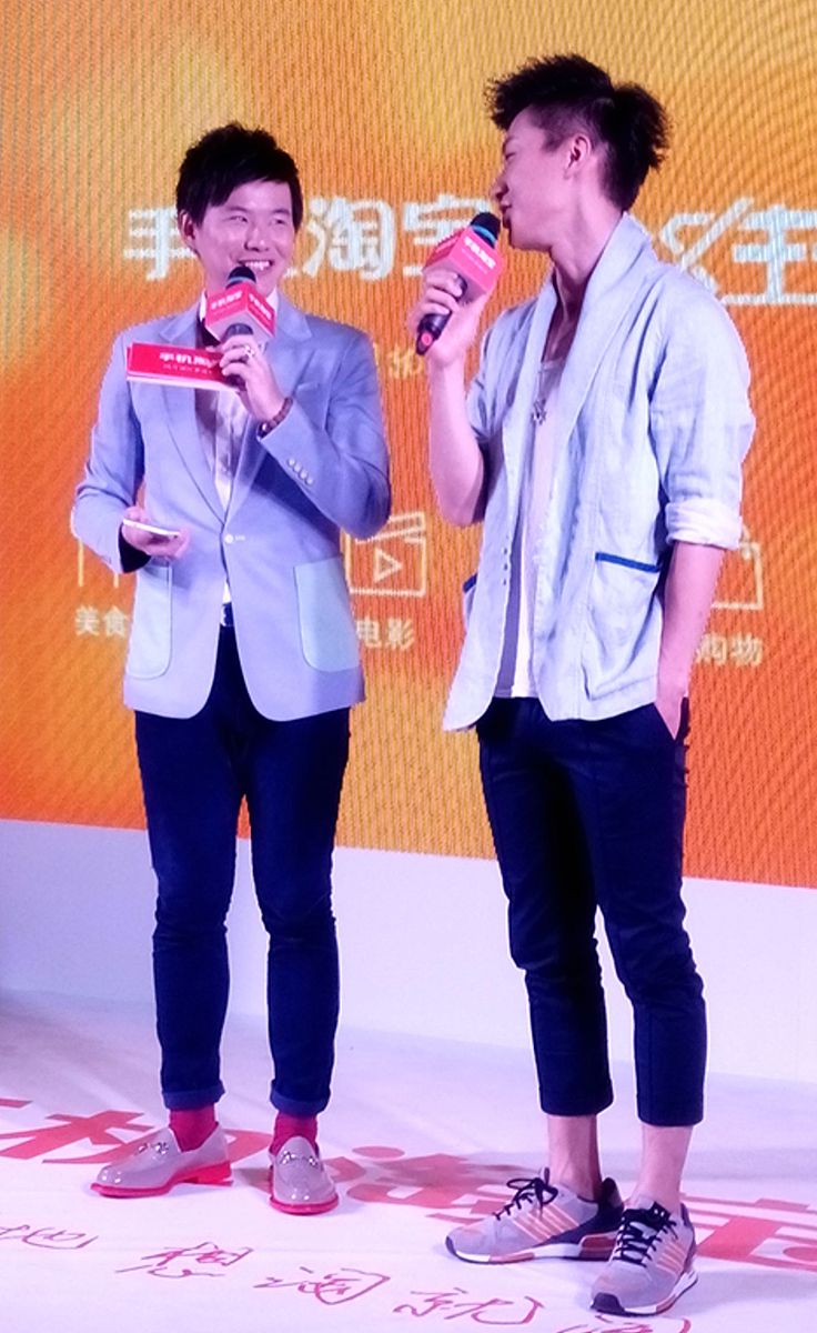 2014年03月08日,上海,kimi乔任梁代言手机淘宝.kimi乔任梁