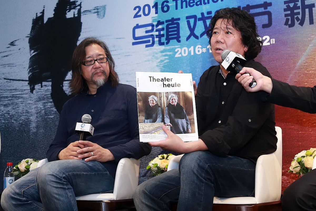 2016年05月26日,上海,第四届乌镇戏剧节新闻发布会.***_*** , 赖声川,