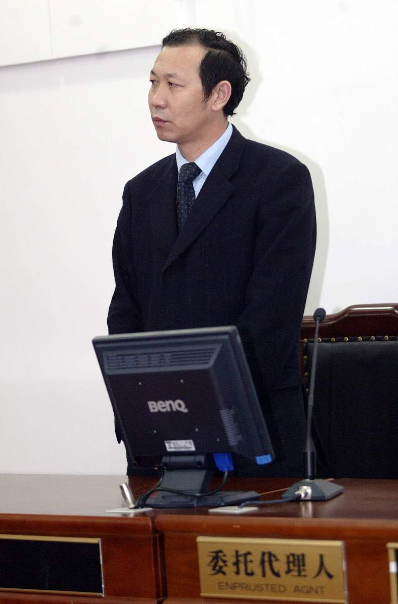 2004年11月10日上午,曲乐恒张玉宁车祸案在沈阳市中级人民法院进行二