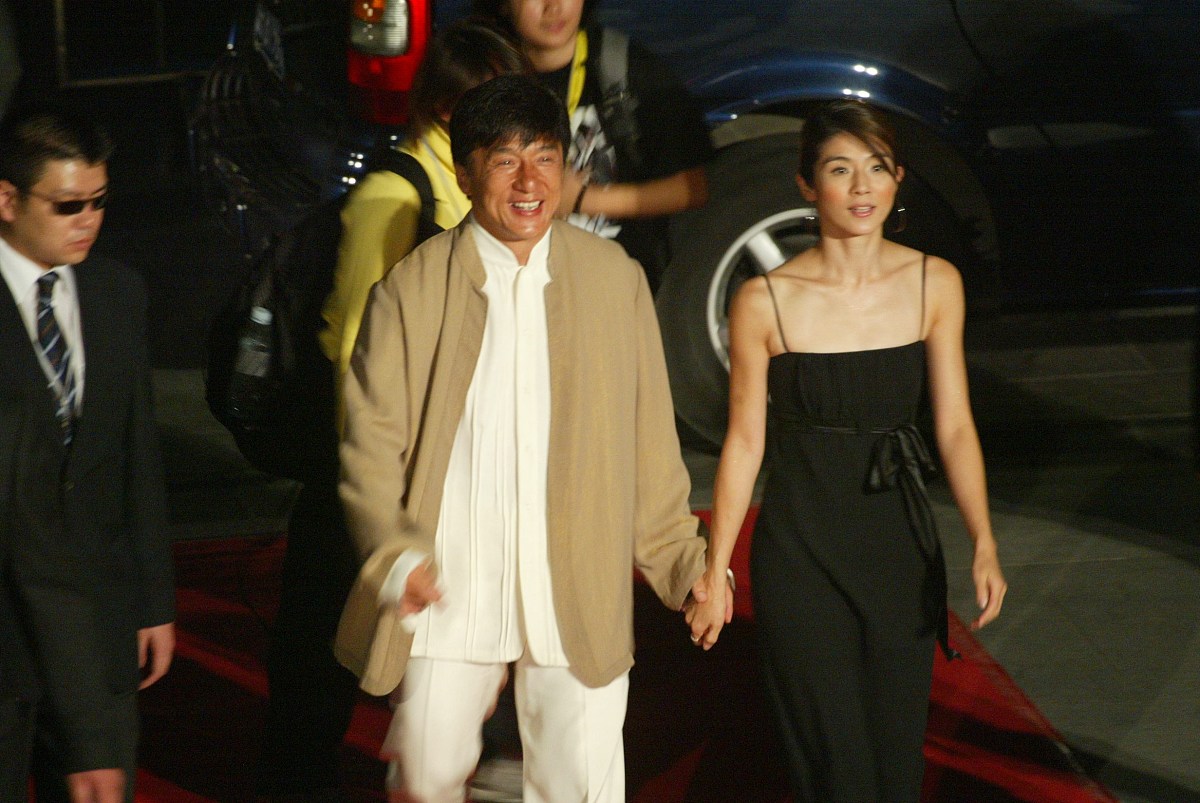 2004年9月19日晚,《新警察故事》全球首映典礼在北京东方君悦大酒店东