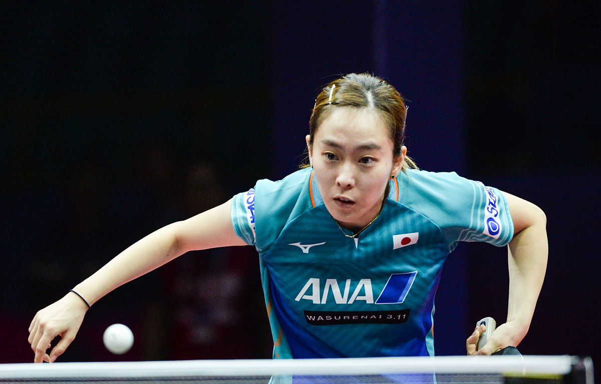 2019年10月19日,四川成都,2019国际乒联女子世界杯次日赛况.石川佳纯
