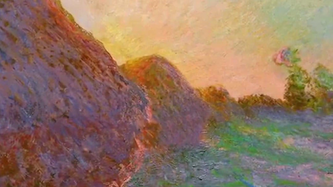 莫奈至今最贵作品,价值1亿美元的干草垛