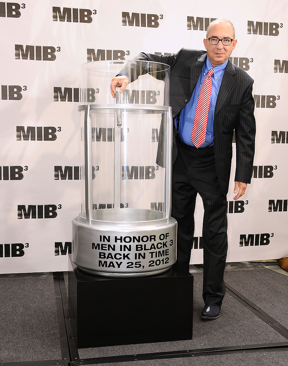 2012年5月4日讯,洛杉矶,5月3日,电影《黑衣人3》(men in black 3)发布