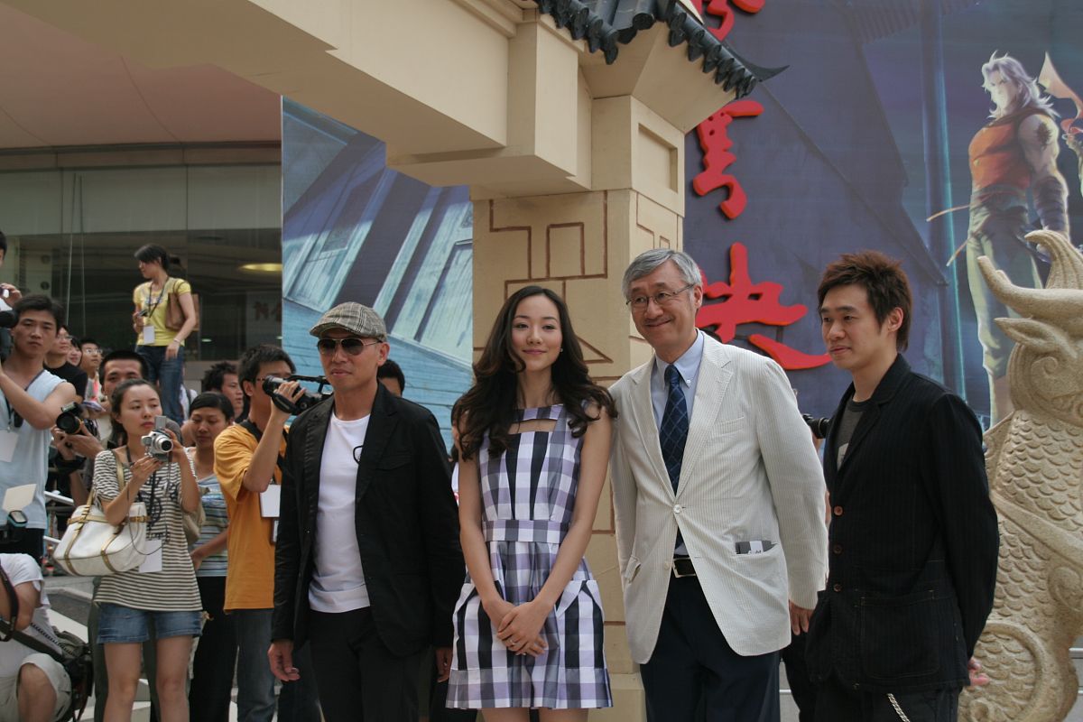 2008年7月16日,上海,动画电影《风云决》上海举办全球首映典礼.+++_++