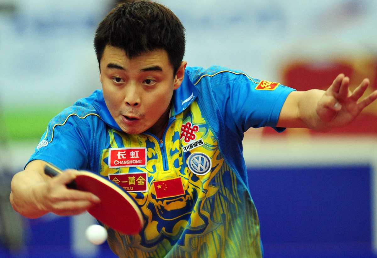 2010年5月26日,俄罗斯莫斯科,2010世乒赛男子团体小组赛末轮,中国3-0