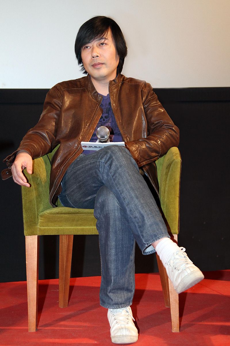 2011年4月17日,北京,电影《万有引力》导演赵天宇在当代moma百老汇电