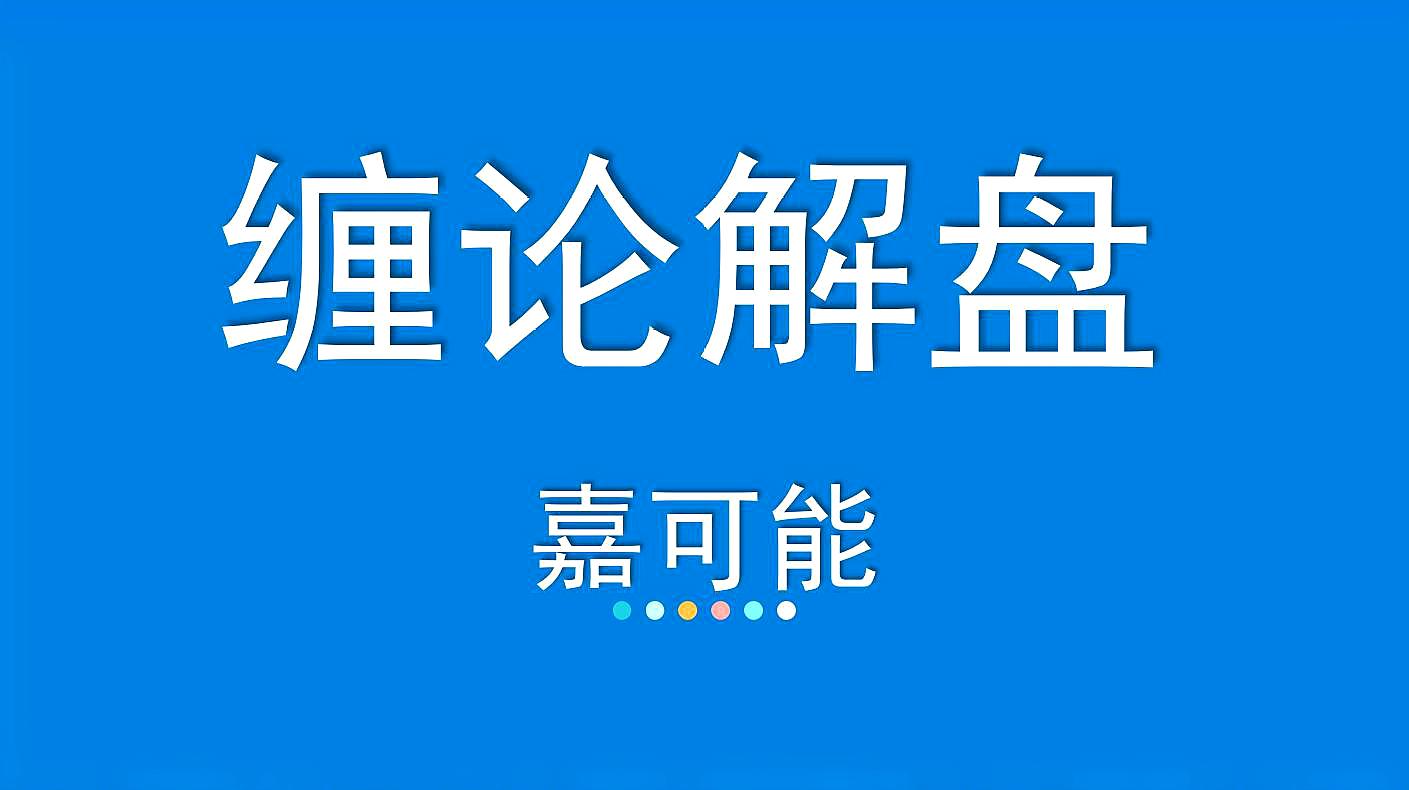 [图]股市缠论解大盘,A股牛市底部高开高走,牛市缠论K线机会行情!