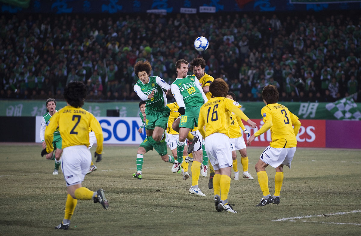 2010年3月31日,中国北京,2010亚冠联赛小组赛g组,北京国安vs城南一和.